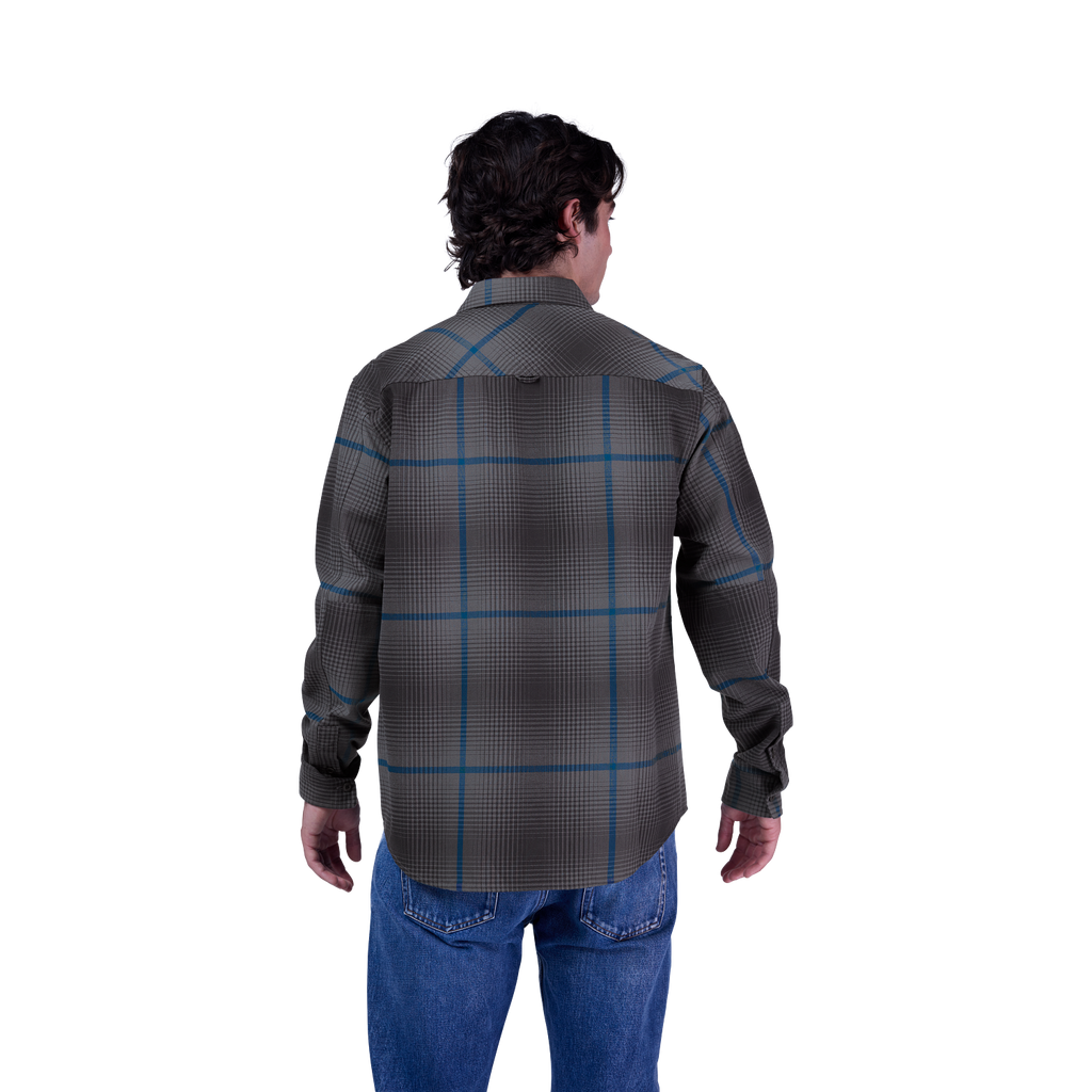Survivalist Fire Long Sleeve Flannel Shirt